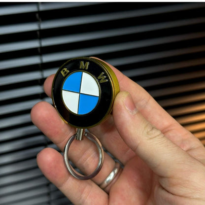 BMW Logolu Metal Yuvarlak Çakmak