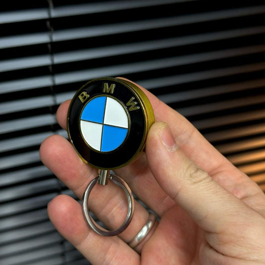 BMW Logolu Metal Yuvarlak Çakmak