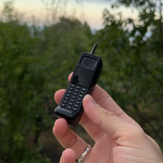 Nostaljik Telefon ÇAKMAK Modeli