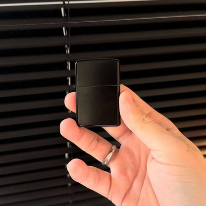 Siyah Metal Zippo Tarzı Çakmak
